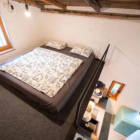 Tiny House, Podkrovni A S Vyhledem Do Zahrady דירה
